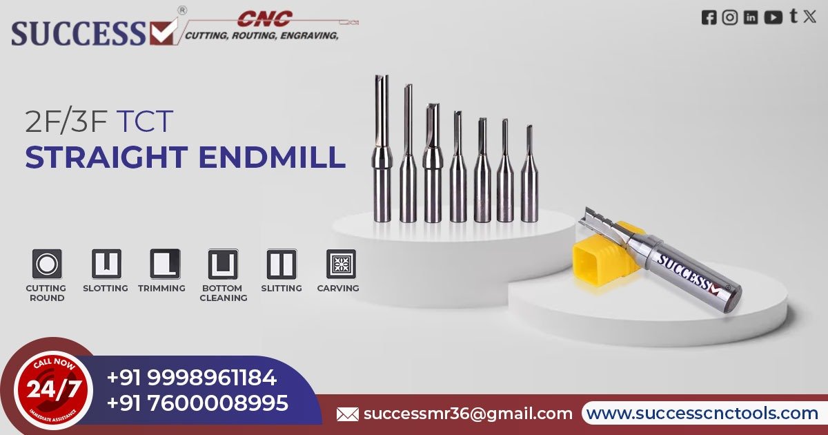 TCT Straight End Mill in Gujarat