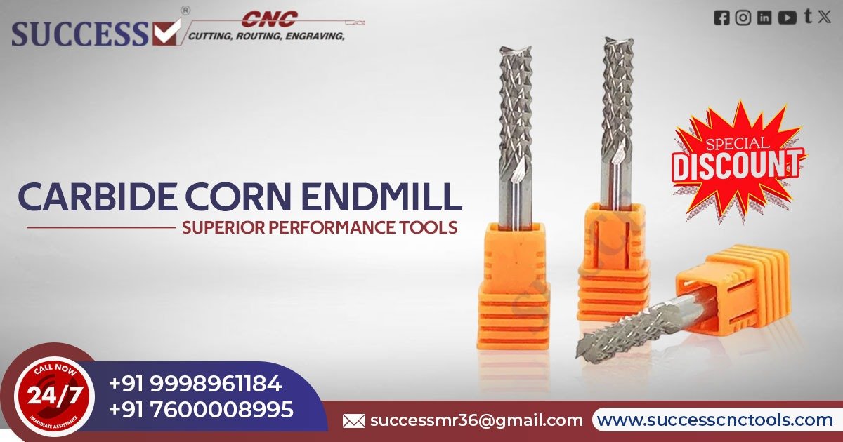 Carbide Corn End Mill Supplier in Chhattisgarh