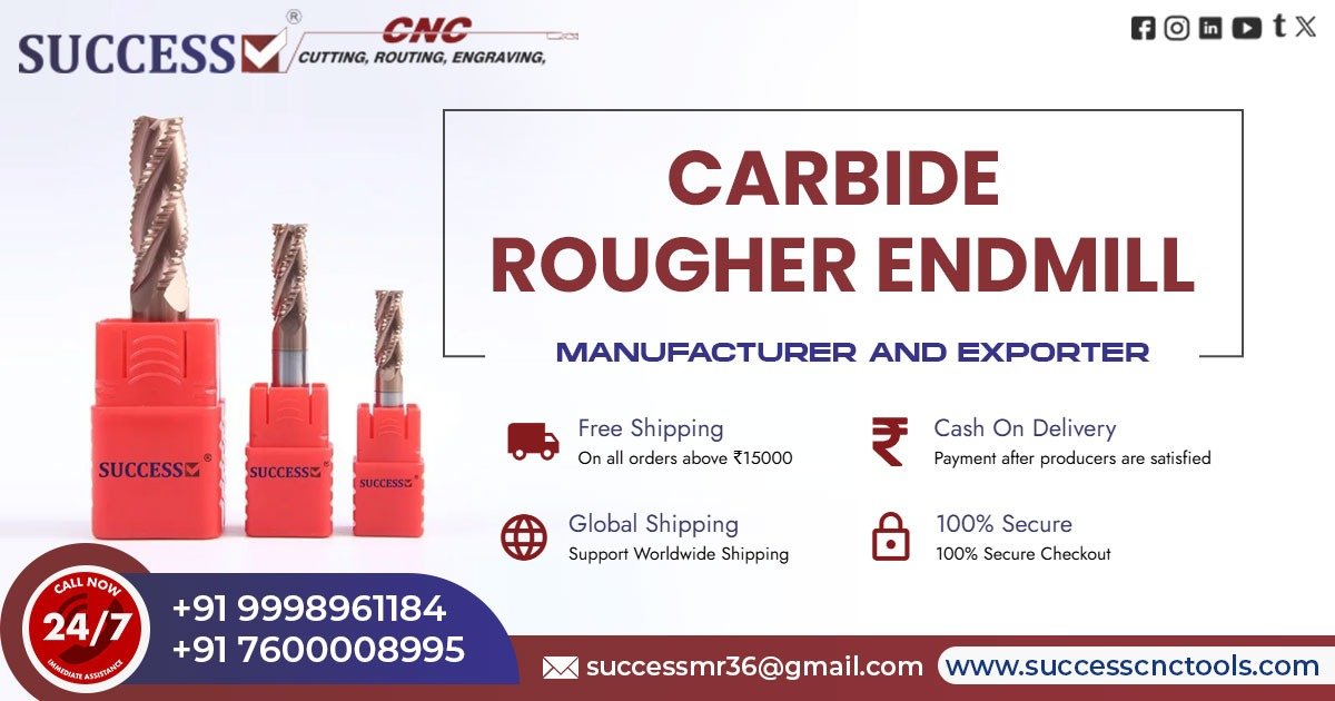 Carbide Roughing End Mill in Madhya Pradesh