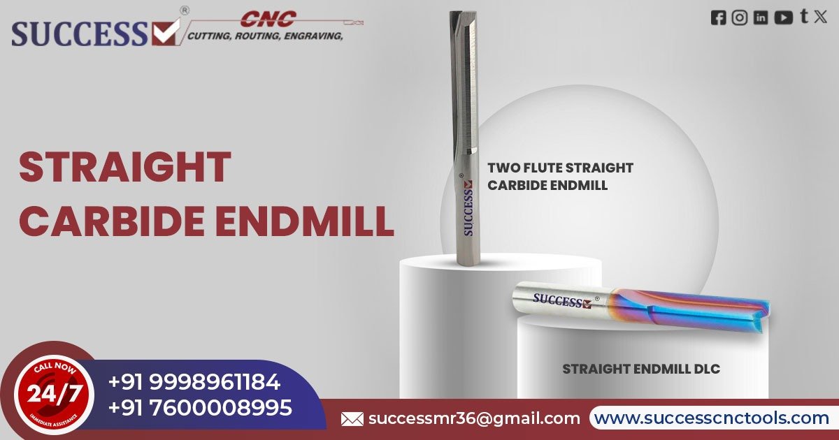 Straight Carbide End Mill in Madhya Pradesh