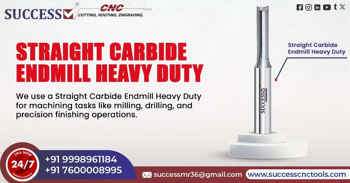 Straight Carbide Endmill Heavy Duty in Karnataka
