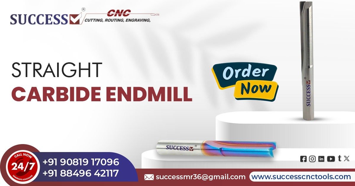 Straight Carbide End Mill in Uttar Pradesh