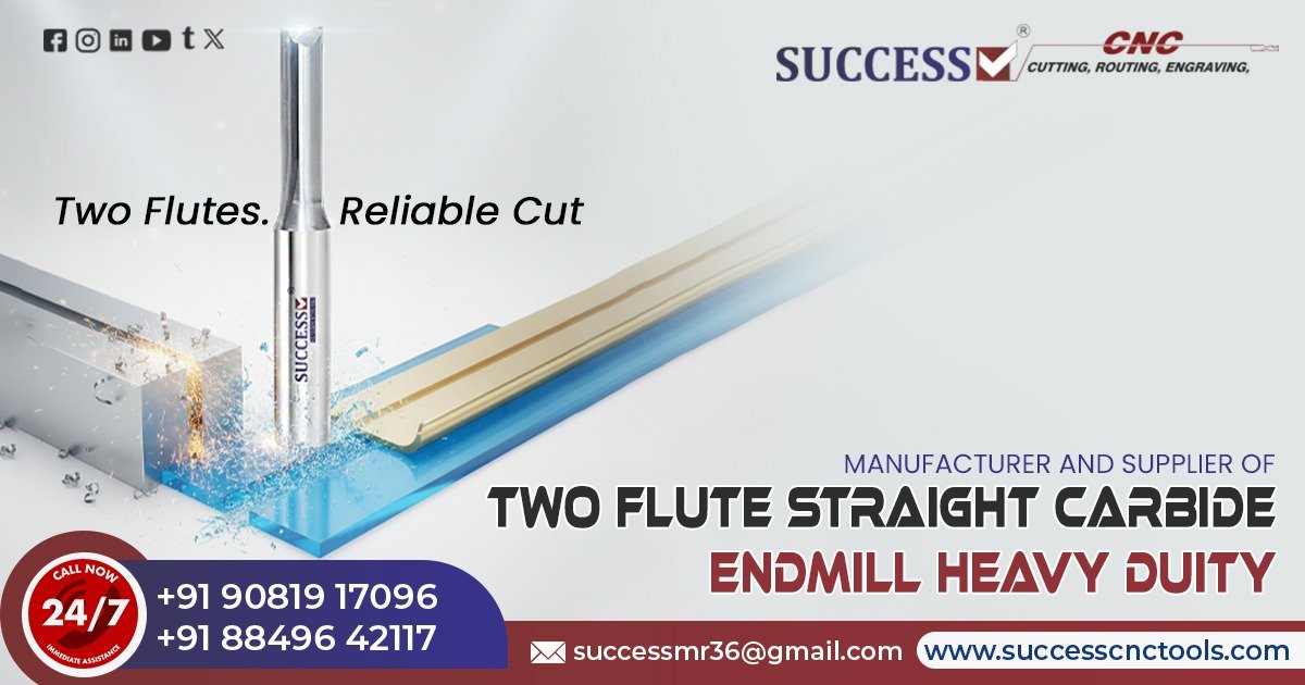 Straight Carbide Endmill Heavy Duty in Punjab