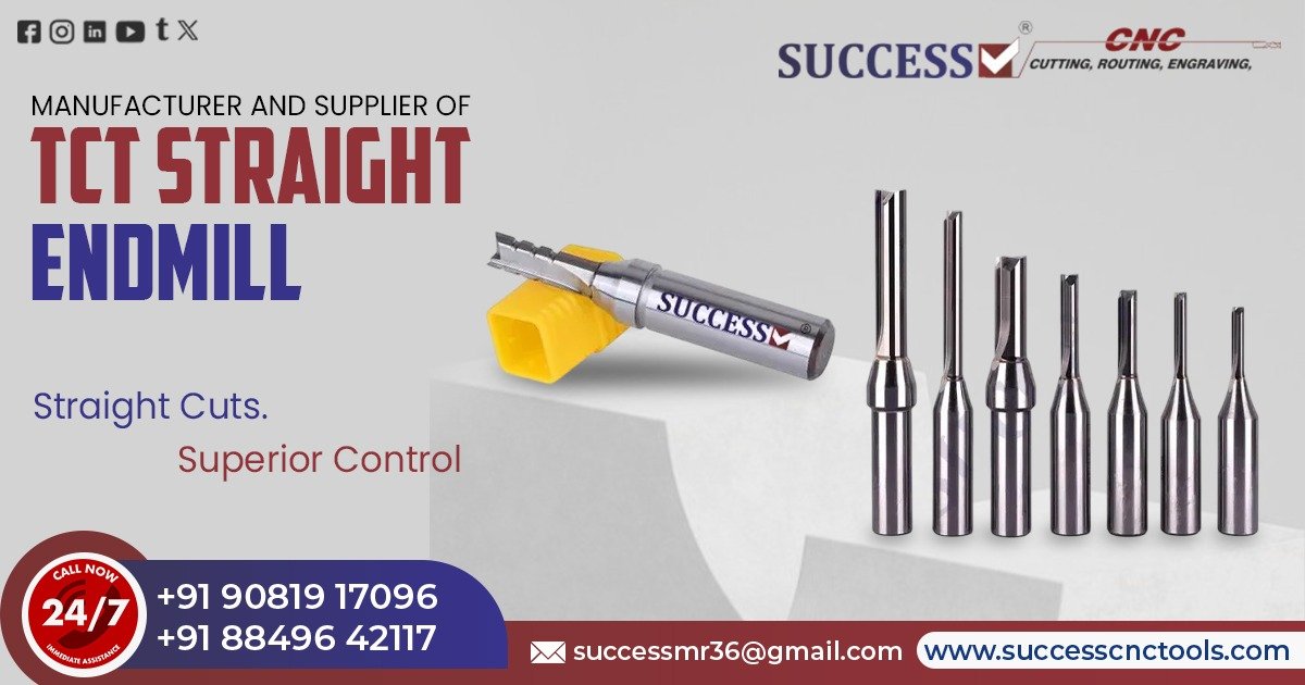 TCT Straight End Mill in Punjab