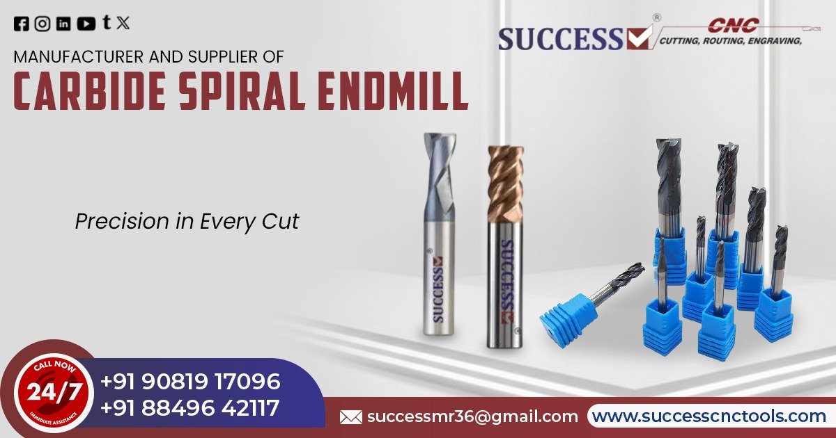 Carbide Spiral End Mill in Uttar Pradesh