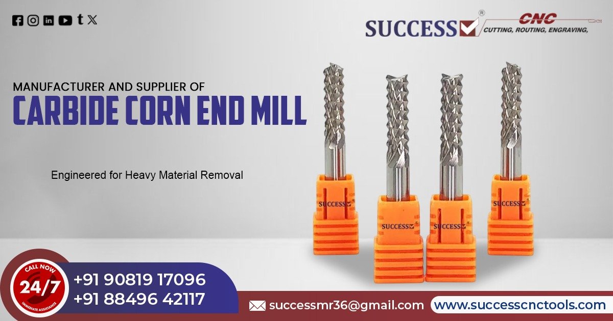 Carbide Corn End Mill in Ahmedabad