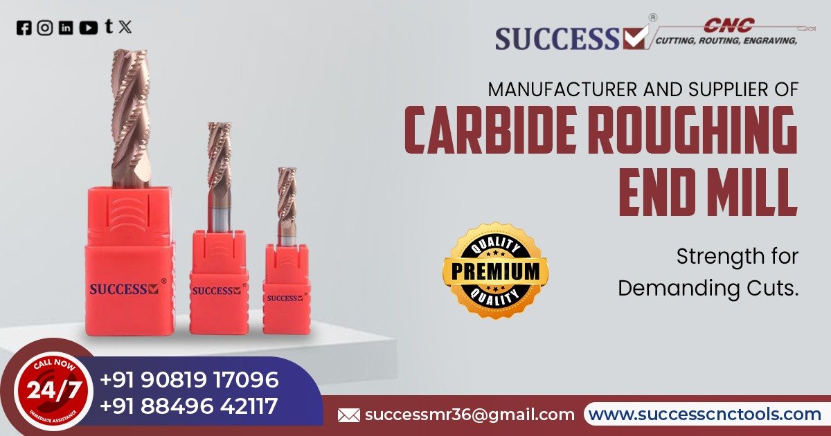 Carbide Rougher End Mill in Gujarat