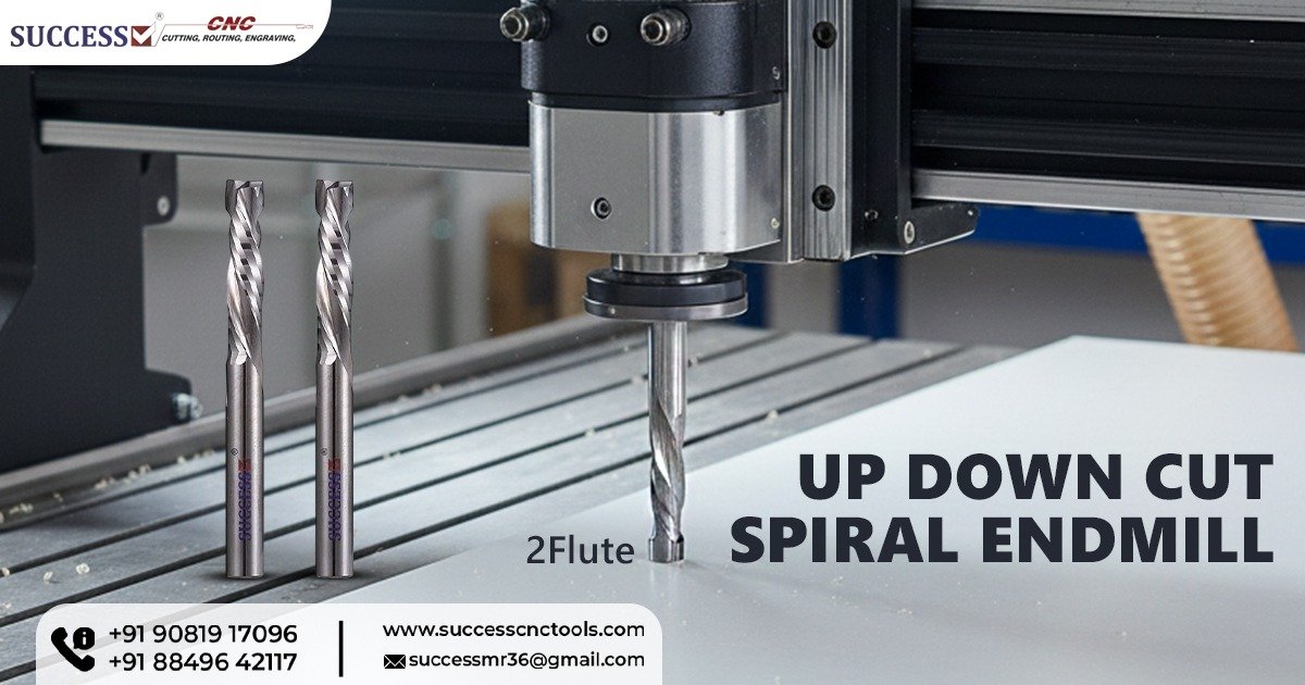 Up Down Cut Spiral End Mill Flute in Karnataka