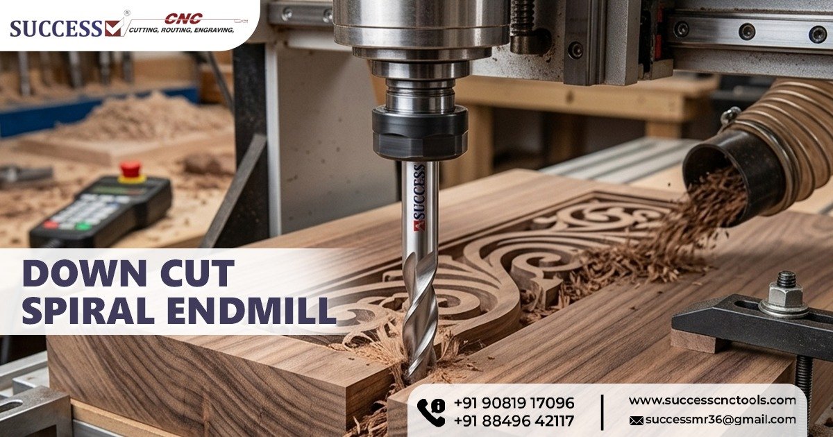 Down Cut Spiral Endmill Two Flute in Uttar Pradesh