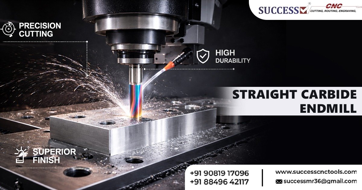 Straight Carbide End Mill in Gujarat