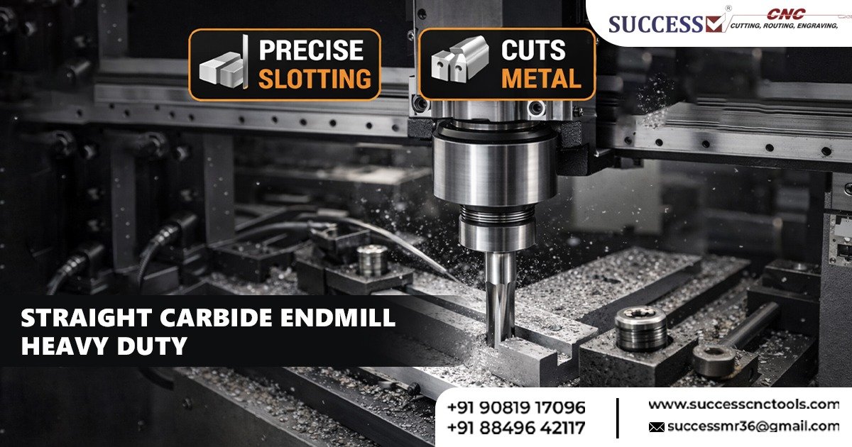 Straight Carbide Endmill Heavy Duty in Chhattisgarh