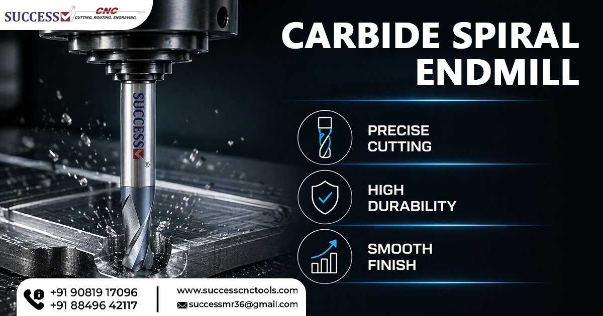 Carbide Spiral End Mill in Chhattisgarh