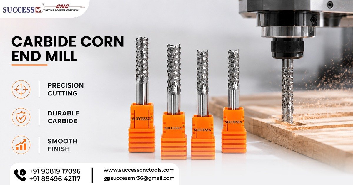 Carbide Corn End Mill in Maharashtra