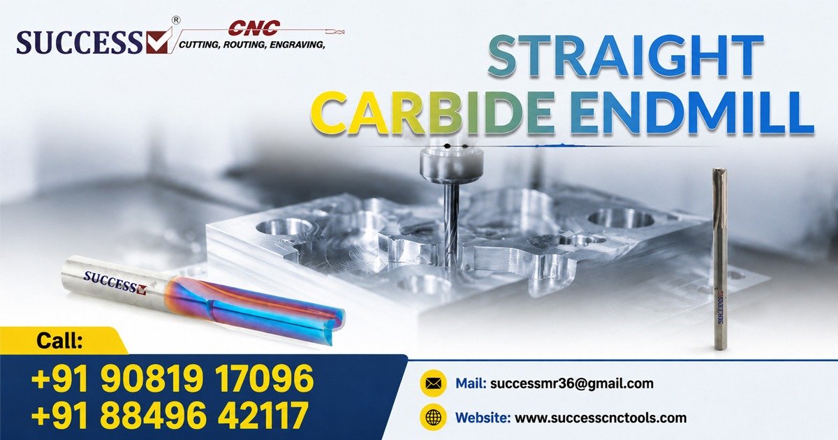Straight Carbide End Mill in Rajasthan