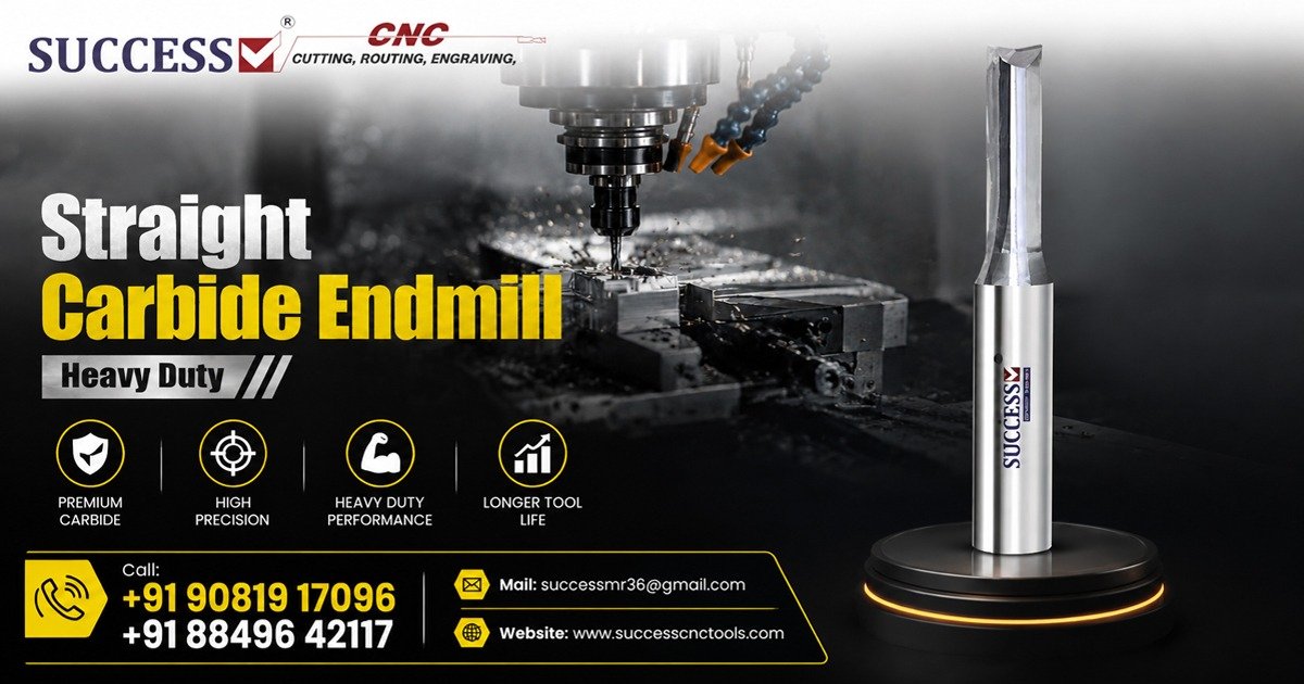 Straight Carbide Endmill Heavy Duty in Tamil Nadu