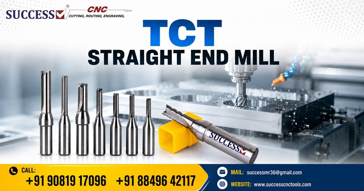 TCT Straight End Mill in Ahmedabad