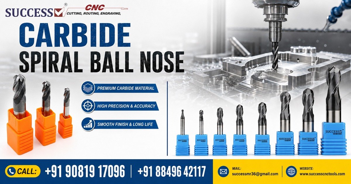 Carbide Spiral Ball Nose in Ahmedabad