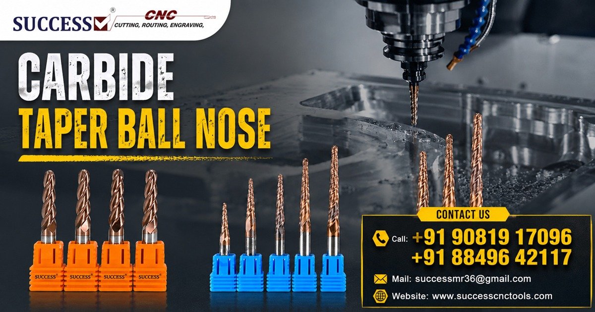 Carbide Taper Ball Nose in Ahmedabad