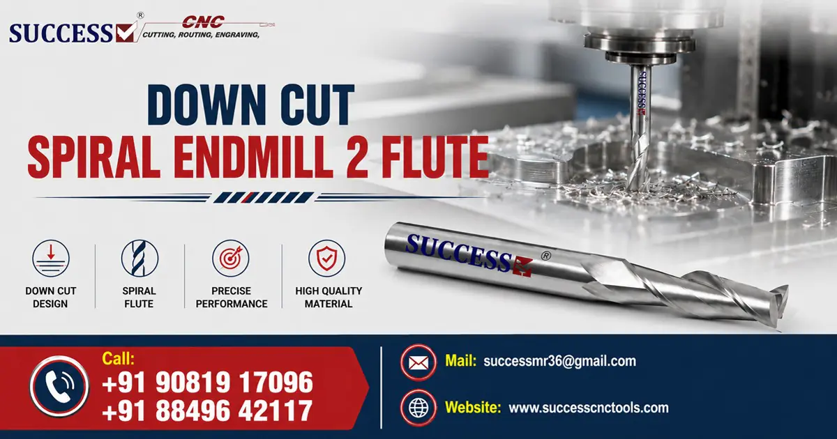 Down Cut Spiral Endmill Two Flute in Maharashtra