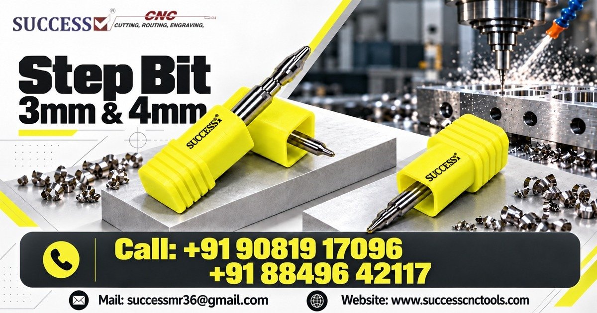 Step Bit 3mm and 4mm in Assam