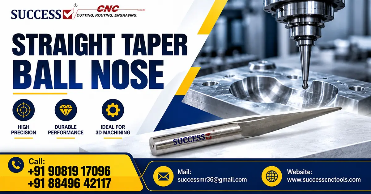 Straight Taper Ball Nose in Chhattisgarh